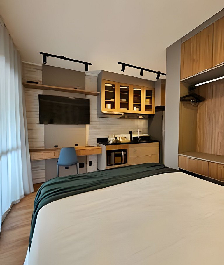 Studio novo próximo ao Allianz Parque e PUC
