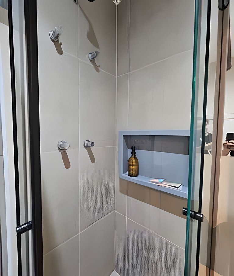 Flat Âmbar - novo, moderno e completo