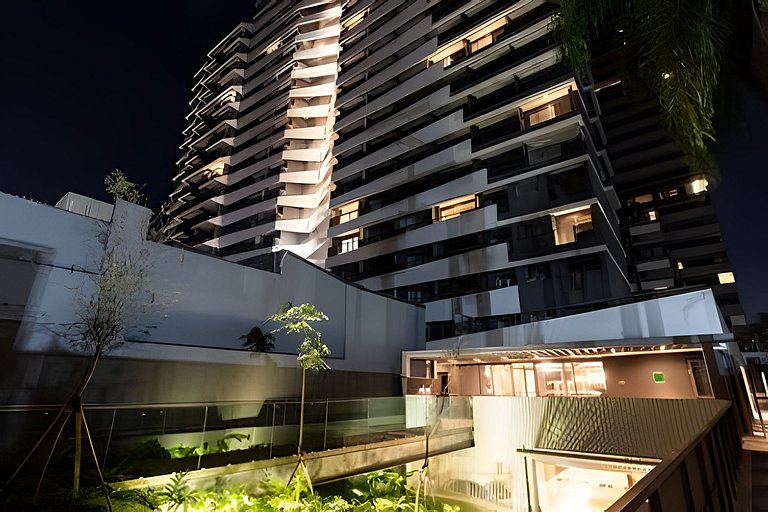 Flat Âmbar - novo, moderno e completo