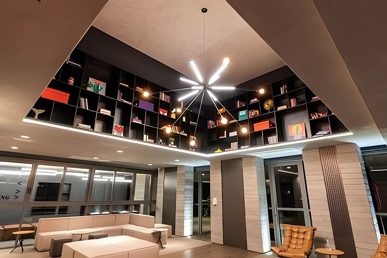 Flat Âmbar - novo, moderno e completo