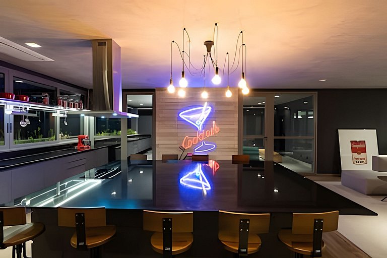 Flat Âmbar - novo, moderno e completo