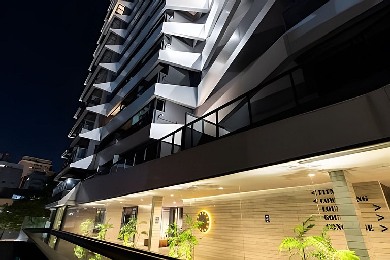 Flat Âmbar - novo, moderno e completo