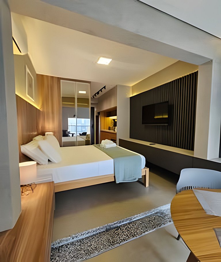 Studio Luxuoso com Lazer Completo-Prox. Ibirapuera