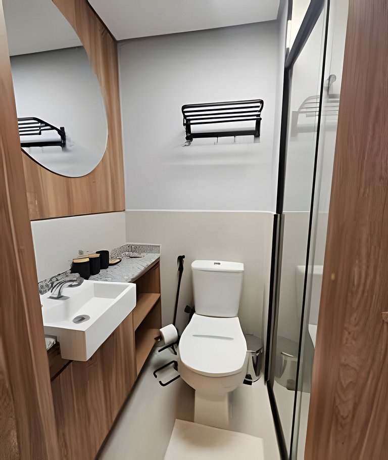 Studio Luxuoso com Lazer Completo-Prox. Ibirapuera