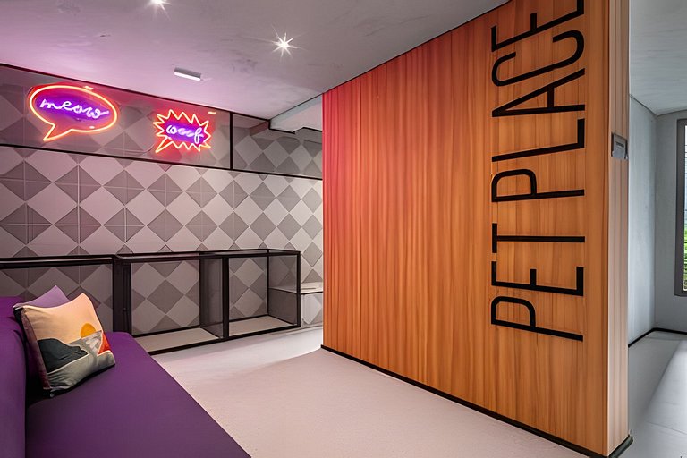 Studio Luxuoso com Lazer Completo-Prox. Ibirapuera