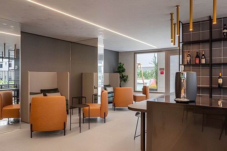 Studio Luxuoso com Lazer Completo-Prox. Ibirapuera