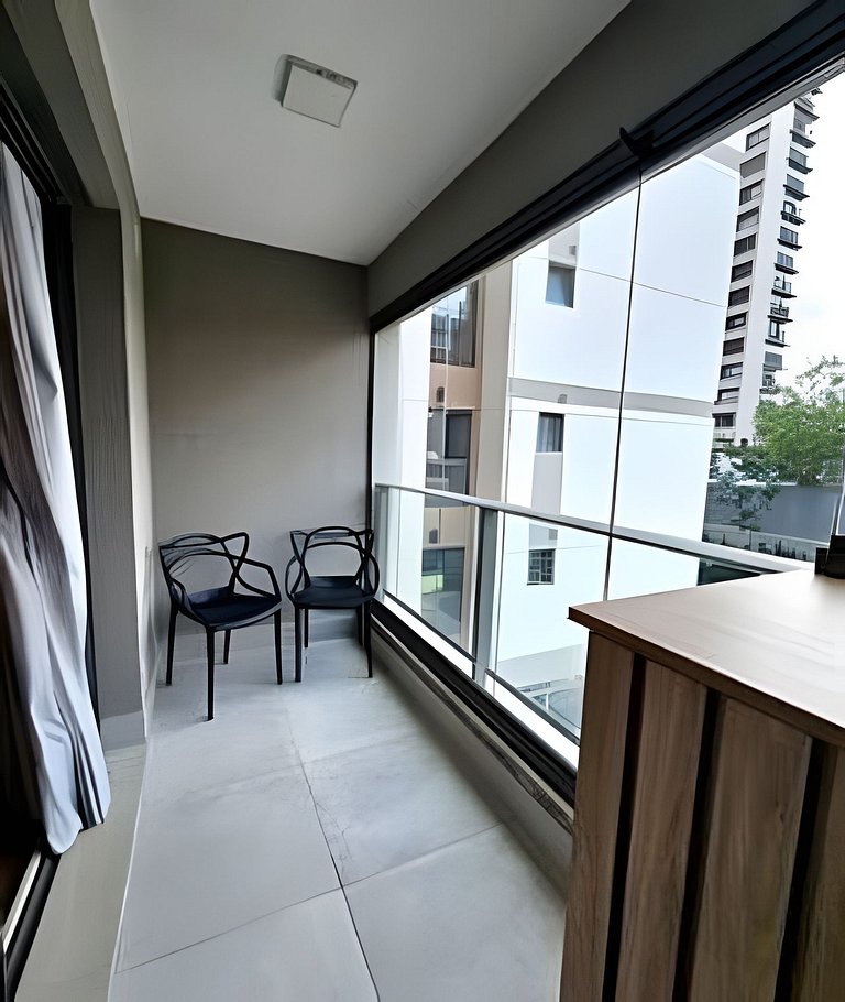 Flat premium ao lado do Allianz Parque