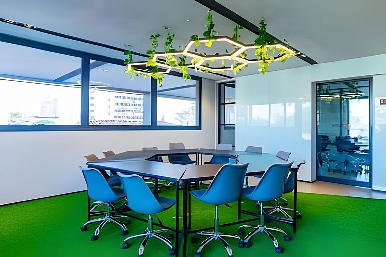 Studio novo e totalmente equipado no centro da Vila Olímpia