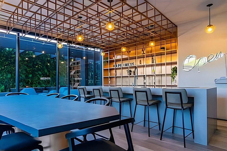 Studio novo e totalmente equipado no centro da Vila Olímpia